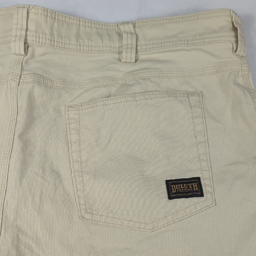 Duluth Trading Co Flex‎ Fire Hose Standard Fit 5-pocket Khaki Mens Size 42